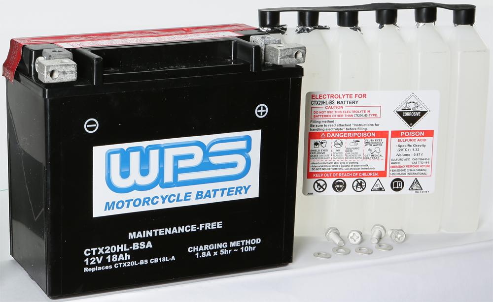 Maintenance Free Battery Ctx20hl-bsa
