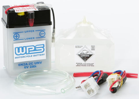 Battery W-acid Pack 6n2a-2c