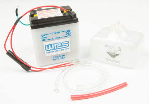 Battery W-acid Pack 6n5.5-1d