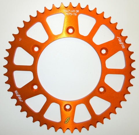 Sunstar Sprocket Rear 48t Oran Ge