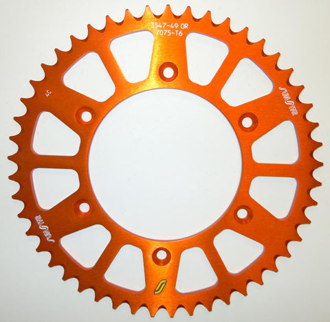 Sunstar Sprocket Rear 49t Oran Ge