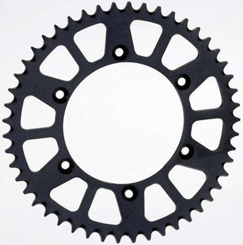 Rear Sprocket Aluminum Black 52t