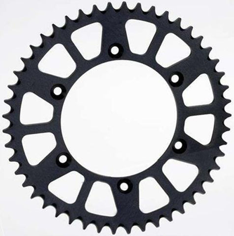 Rear Sprocket Aluminum Black 49t