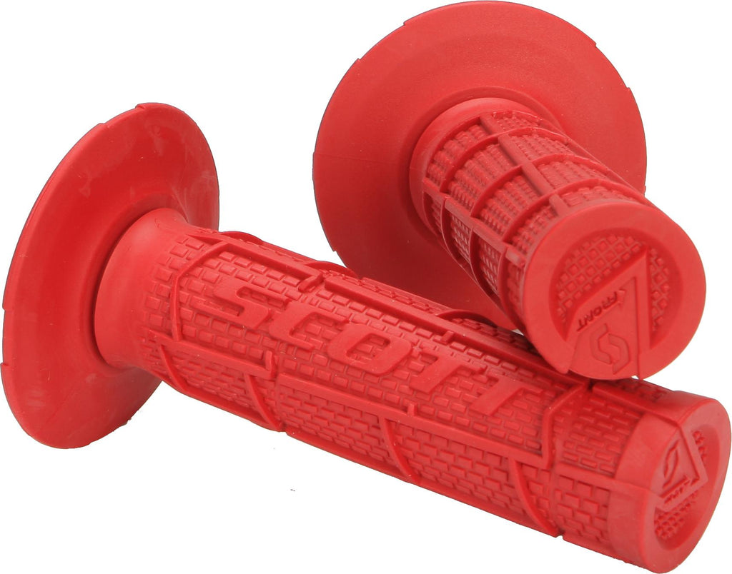 Radial Full Waffle Grips Red 7-8"