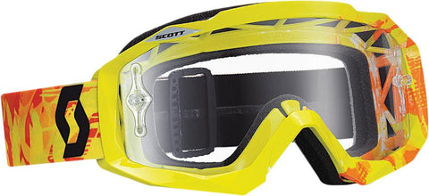 Hustle Goggle Scribble Green-orange W-clear Lens