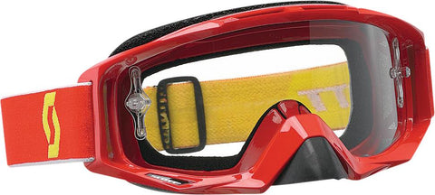 Tyrant Goggle Red W-clear Lens