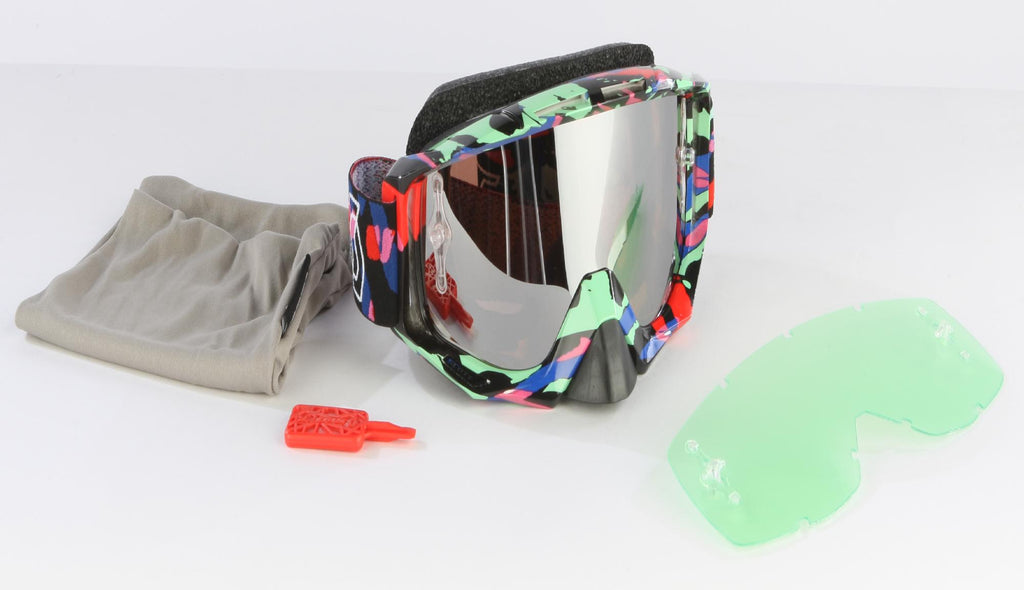 Tyrant Goggle Plasma Black W-chrome Lens