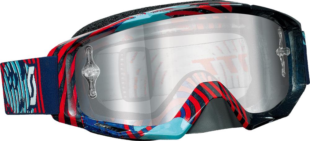 Tyrant Goggle Vinyl Blue-red W-clear Lens