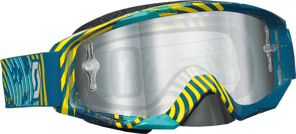 Tyrant Goggle Vinyl Green-yellow W-clear Lens