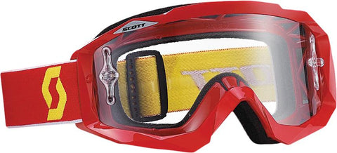 Hustle Goggle Red W-clear Lens