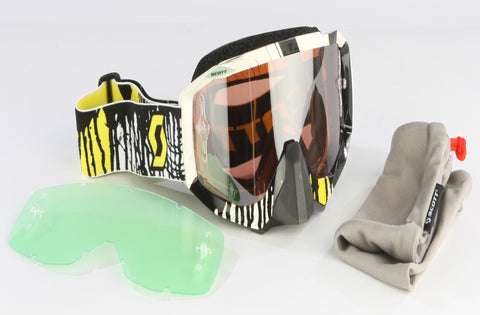 Hustle Goggle Oil Slick Yellow Black W-chrome Lens