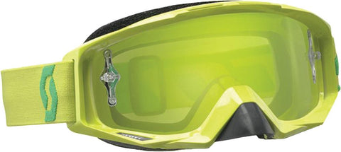 Tyrant Goggle Lime Green W-green Chrome Lens