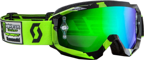 Hustle Mx Goggle Monster Ltd W-blue Chrome Lens