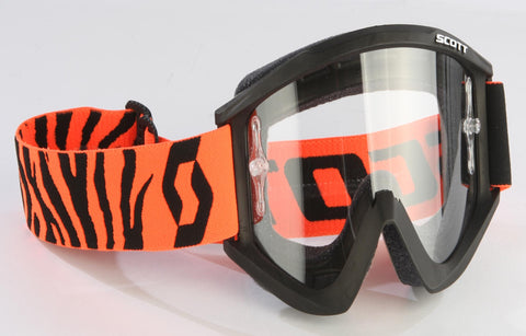 Recoil Xi Goggle Blk-flo Org W-clear Lens
