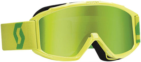 89si Pro Youth Goggle Lime Green W-green Lens