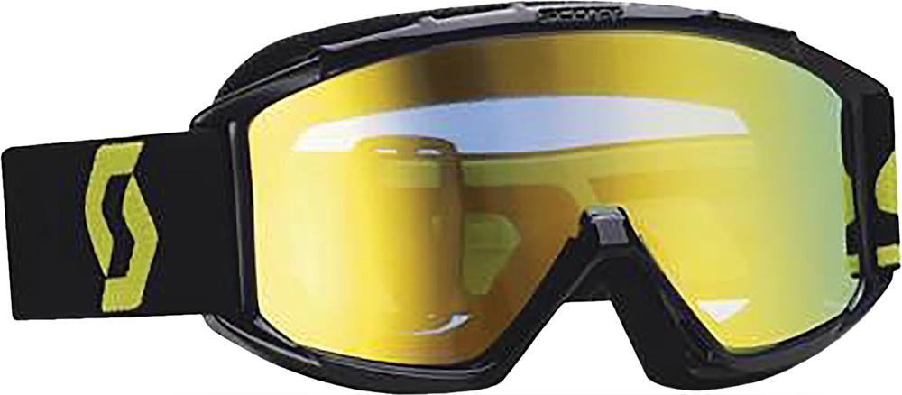 89si Pro Youth Goggle Black-green W-yellow Lens