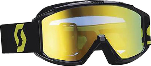 89si Pro Youth Goggle Black-green W-yellow Lens