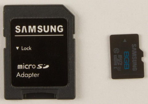 Micro Sd Card W-adapter 8gb