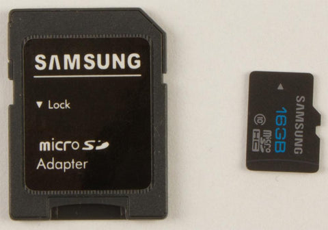 Micro Sd Card W-adapter 16gb