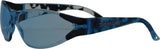 H-Bomb Safety Sunglasses Smoke W/Mirror Lens