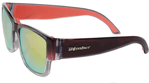 Gomer Bomb Floating Eyewear Crystal Smk W-red Mirror Lens