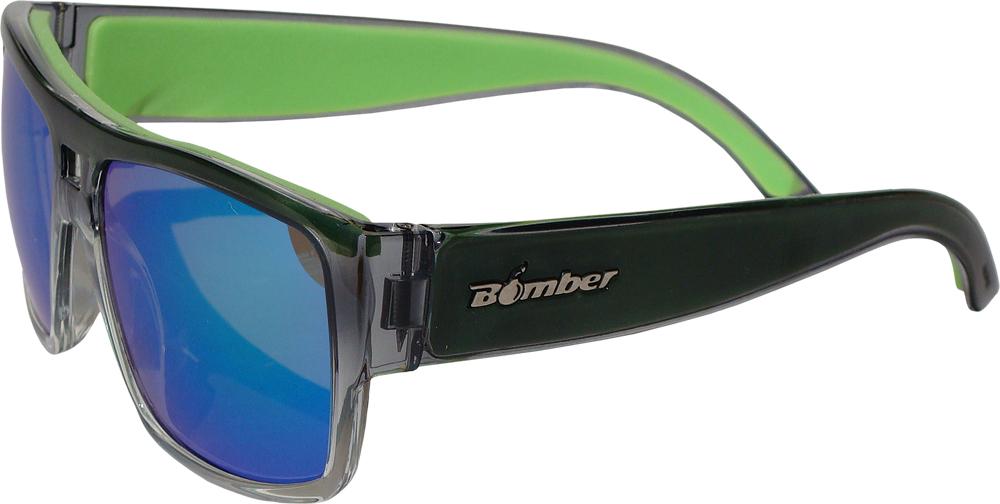 Irie Bomb Floating Eyewear Crystal Smk W-grn Mirror Lens