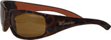 Stink-Bomb Polarized Sunglasse S Tortoise W/Smoke Lens