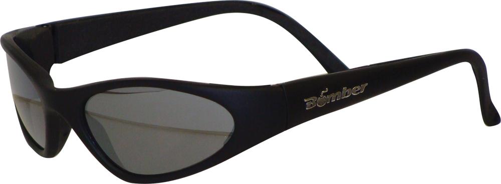 K-bomb Youth Sunglasses Matte Black W-mirror Lens