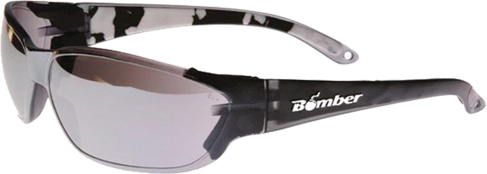 H-Bomb Safety Sunglasses Smoke W/Mirror Lens