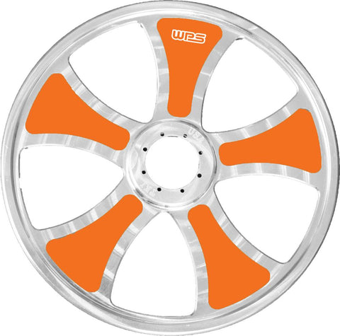 Limited Billet Wheel Inserts Orange 10" 10-pk