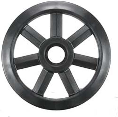 Composite Wheel 8" Seven Spoke W-20mm Bearing Installed