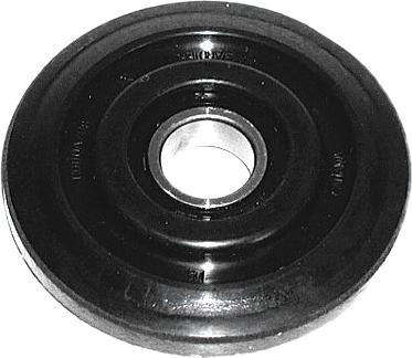 Idler Wheel Black 4.33"x25mm