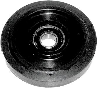 Idler Wheel Black 3.98"x15mm