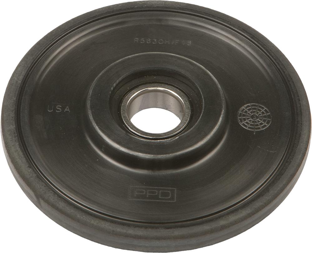 Idler Wheel Black 5.63"x25mm