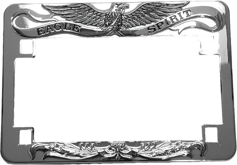 Eagle Spirit License Frame Chrome