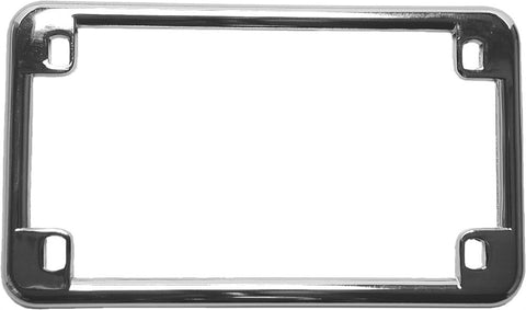 License Frame Chrome 4 1-8" X 7 1-4" O.d.
