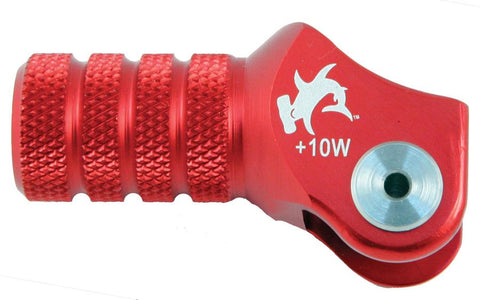 Billet Shift Lever Offset Tip Red +10mm