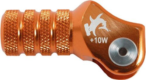 Billet Shift Lever Offset Tip Orange +10mm