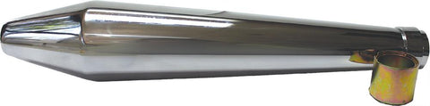 19" Shorty Hooligan Muffler Chrome