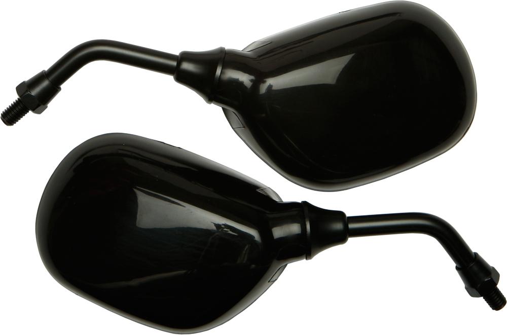 Mirrors- 8mm Univ Black Scoote R