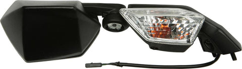 Mirror Kaw Black Rt Zx-10 W-si Gnal