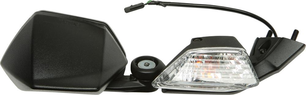Mirror Kaw Black Lt Zx-10 W-si Gnal