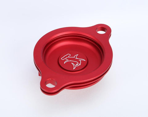 Oil Filter Cover Crf250r 10-15 Red
