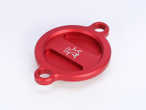 Oil Filter Cover Ktm250-350 Red