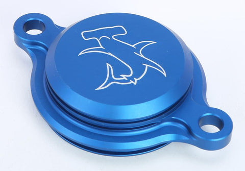 Oil Filter Cover Yz250-450f 10-15 Blue