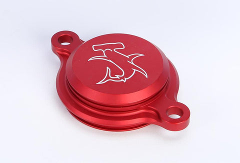 Oil Filter Cover Yz250-450f 10-15 Red