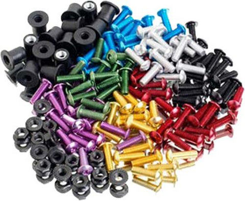 Windscreen Screw Kit Standard Nut (black)