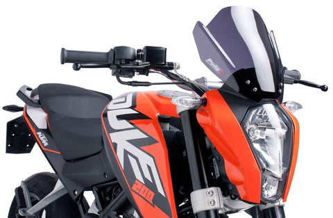 Racing Windscreen Dk Smoke