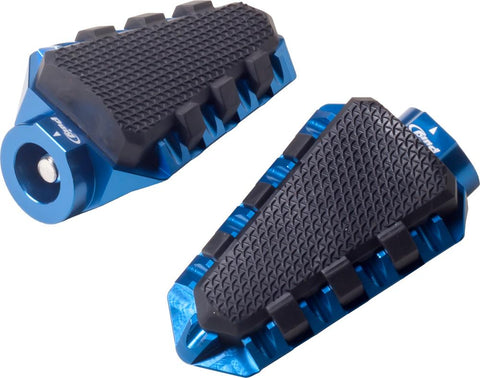 Footpegs Off Road Blue