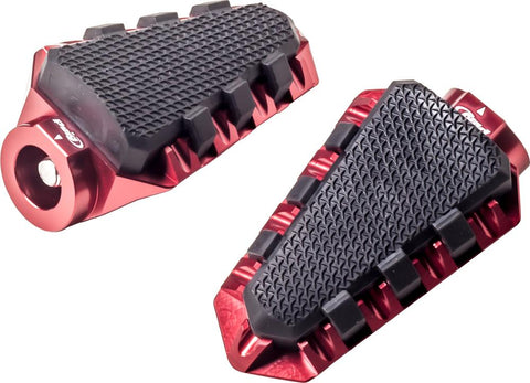 Footpegs Off Road Red
